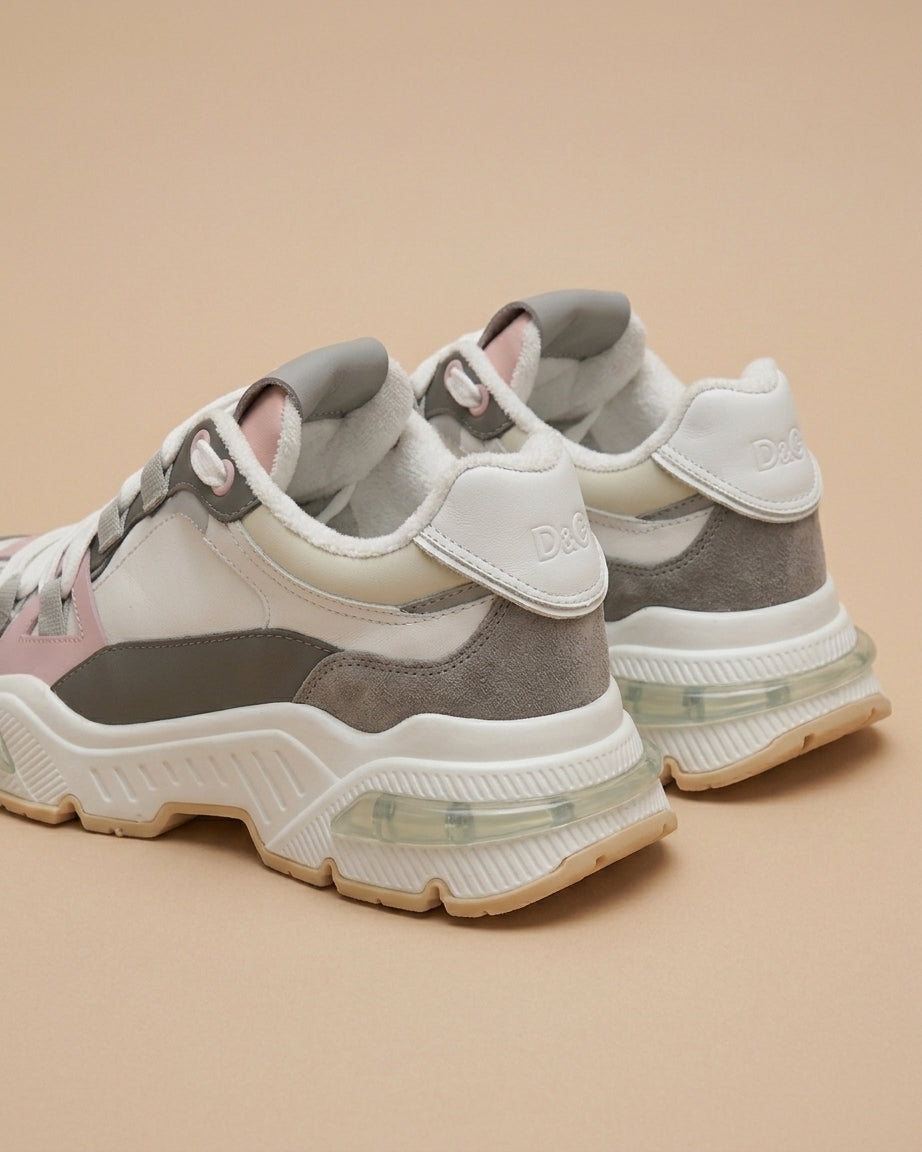 Zapatillas Chunky Multicolor - Edición Pasteles & Gris