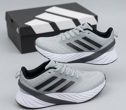 Zapatillas Deportivas Running Performance – Gris / Negro