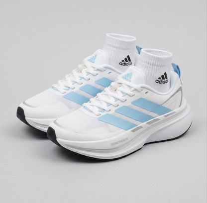 Zapatillas Adidas Supernova Rise – Blanco / Azul Celeste