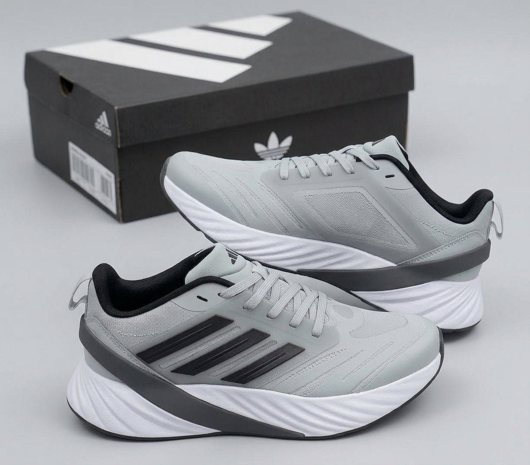 Zapatillas Deportivas Running Performance – Gris / Negro