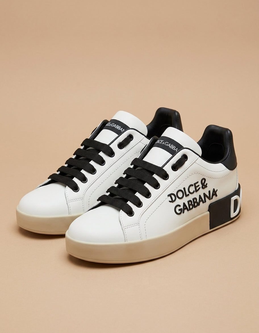 Zapatillas Urbanas Blancas con Detalles Contrastantes - Edición Portofino