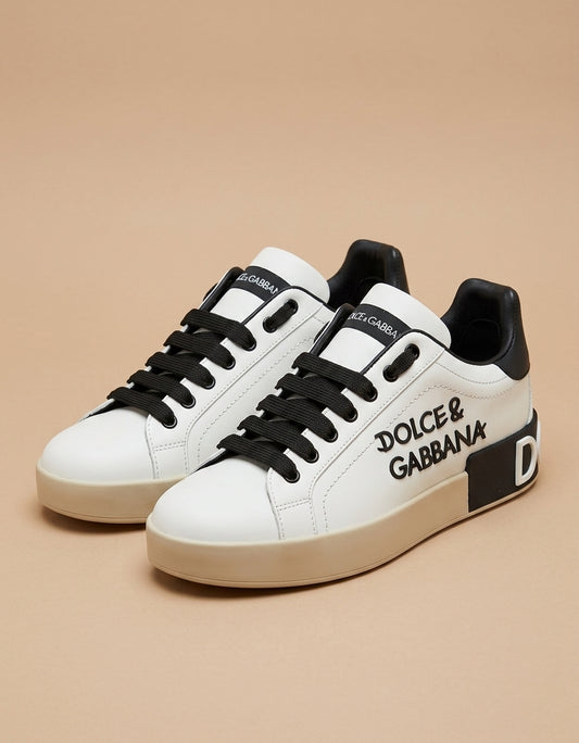 Zapatillas Urbanas Blancas con Detalles Contrastantes - Edición Portofino
